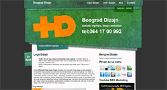 Desktop Screenshot of beograddizajn.com